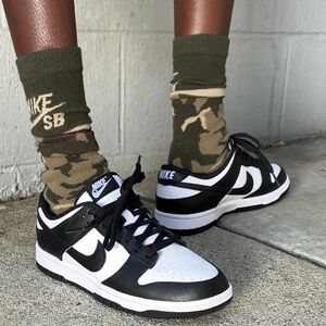 Nike Dunk Low Black and White